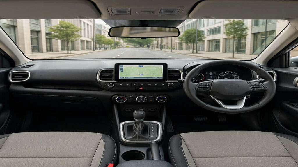 Hyundai Venue 2025 interior dashboard