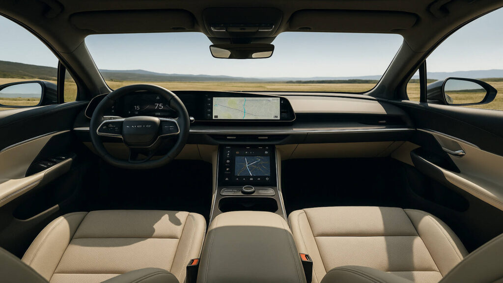 Lucid Gravity interior